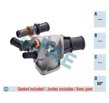 Termostat, chladivo FAE 5326588