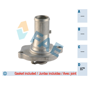 Termostat, chladivo FAE 5331887