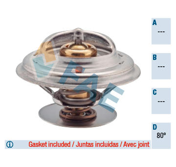 Termostat, chladivo FAE 5335680