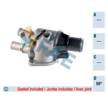 Termostat, chladivo FAE 5339788