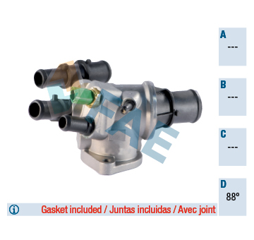 Termostat, chladivo FAE 5341388