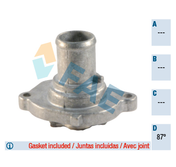 Termostat, chladivo FAE 5344487