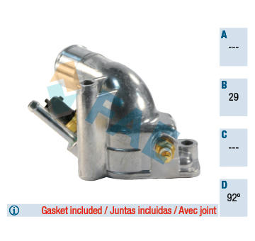 Termostat, chladivo FAE 5345592