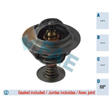 Termostat, chladivo FAE 5345988