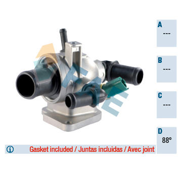 Termostat, chladivo FAE 5349088