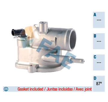 Termostat, chladivo FAE 5349687