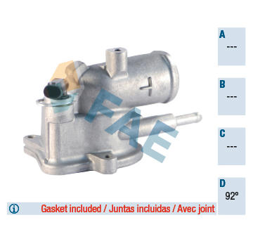 Termostat, chladivo FAE 5350092