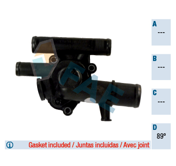 Termostat, chladivo FAE 5350889