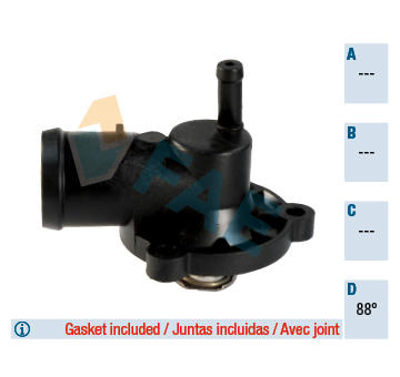 Termostat, chladivo FAE 5352088