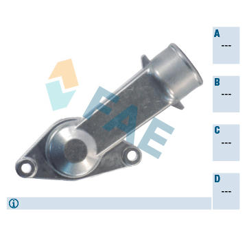 Příruba chladiva FAE 54326