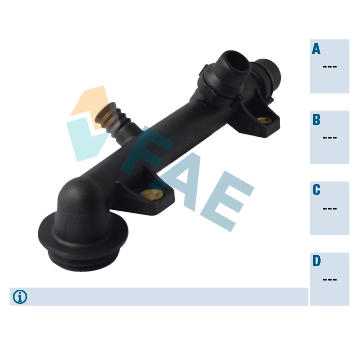 Příruba chladiva FAE 54363