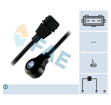 Senzor klepání FAE 60208