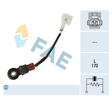 Senzor klepání FAE 60252