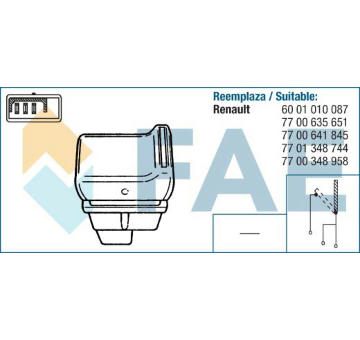 spínač FAE 61050