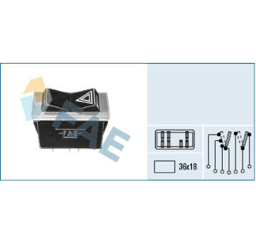 Vypinac vystraznych blikacu FAE 62340