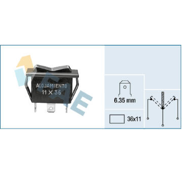 Spínač dmychadla, topení/ventilace FAE 62910