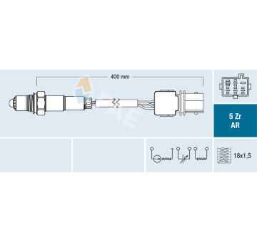 Lambda sonda FAE 75017