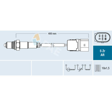 Lambda sonda FAE 75020