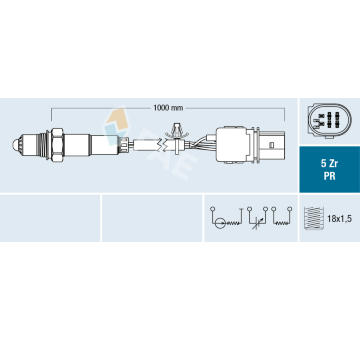 Lambda sonda FAE 75035