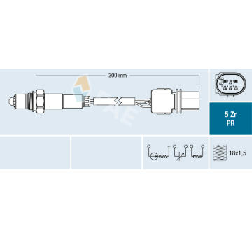 Lambda sonda FAE 75059