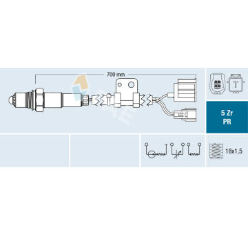 Lambda sonda FAE 75088