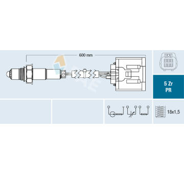 Lambda sonda FAE 75089