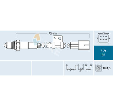 Lambda sonda FAE 75090