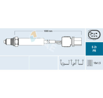 Lambda sonda FAE 75114