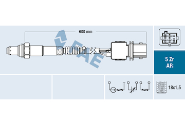 Lambda sonda FAE 75137