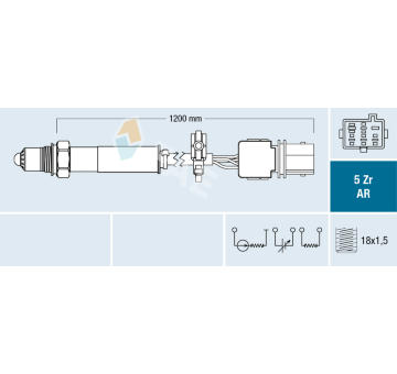Lambda sonda FAE 75144