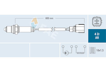 Lambda sonda FAE 75611