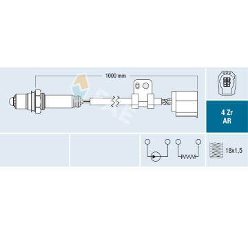 Lambda sonda FAE 75612