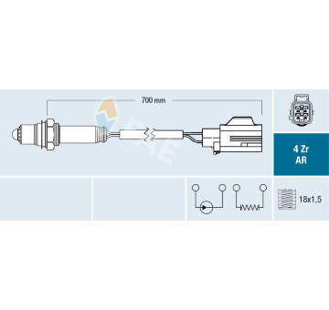 Lambda sonda FAE 75614