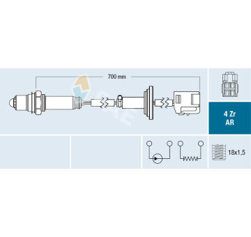 Lambda sonda FAE 75638