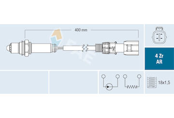 Lambda sonda FAE 75639