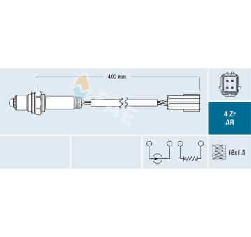 Lambda sonda FAE 75640