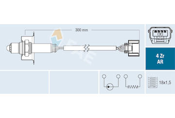 Lambda sonda FAE 75642