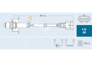 Lambda sonda FAE 75646