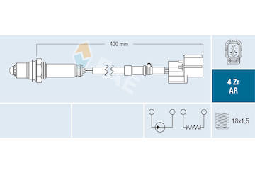 Lambda sonda FAE 75647