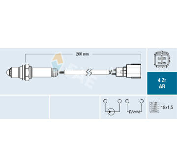 Lambda sonda FAE 75649