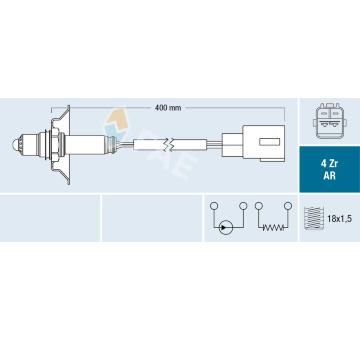 Lambda sonda FAE 75650