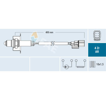 Lambda sonda FAE 75656