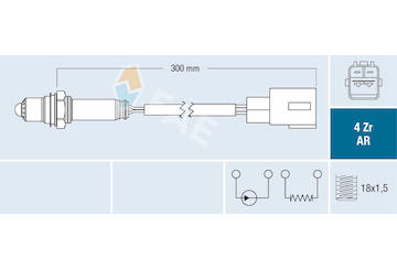 Lambda sonda FAE 75659