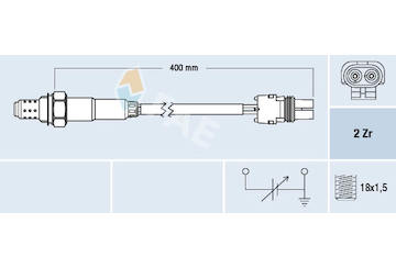 Lambda sonda FAE 77104