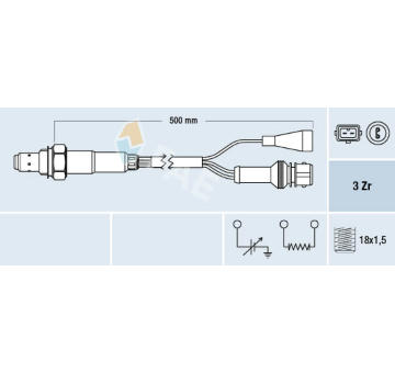 Lambda sonda FAE 77105