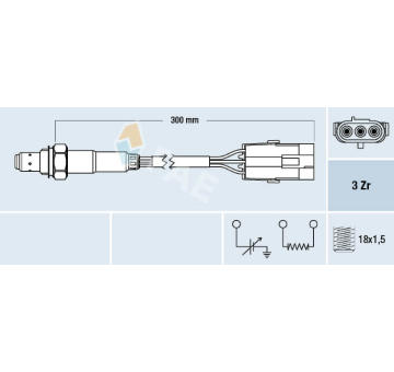 Lambda sonda FAE 77113