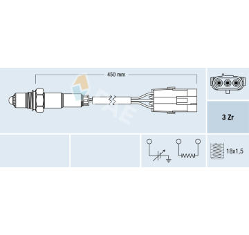 Lambda sonda FAE 77114