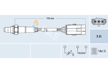 Lambda sonda FAE 77115