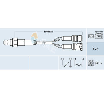 Lambda sonda FAE 77124