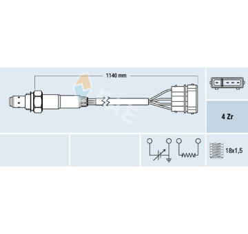 Lambda sonda FAE 77130